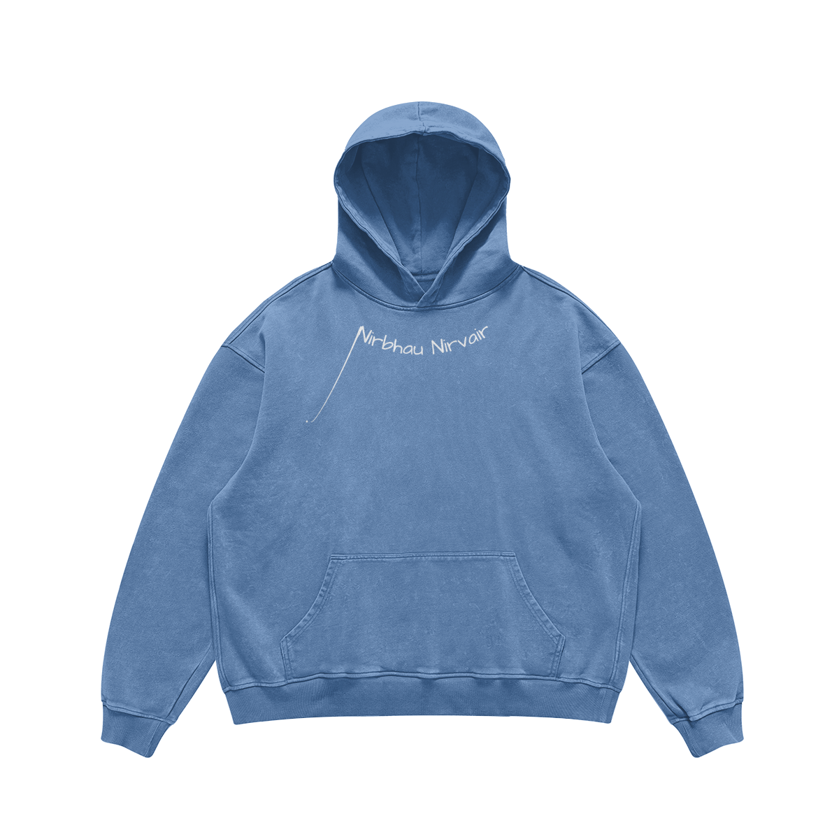 Nirbhau Nirvair Sweat à capuche épais 440 g/m²
