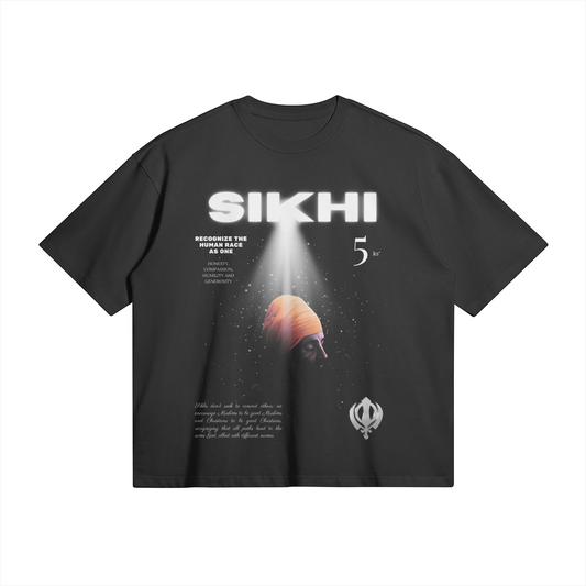 Sikhi 280GSM Drop Shoulders T Shirt