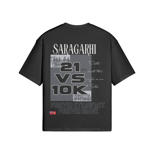 Saragarhi 280 GSM Drop Shoulders T Shirt