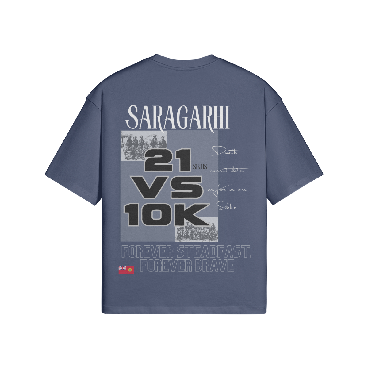 Saragarhi 280 GSM Drop Shoulders T Shirt