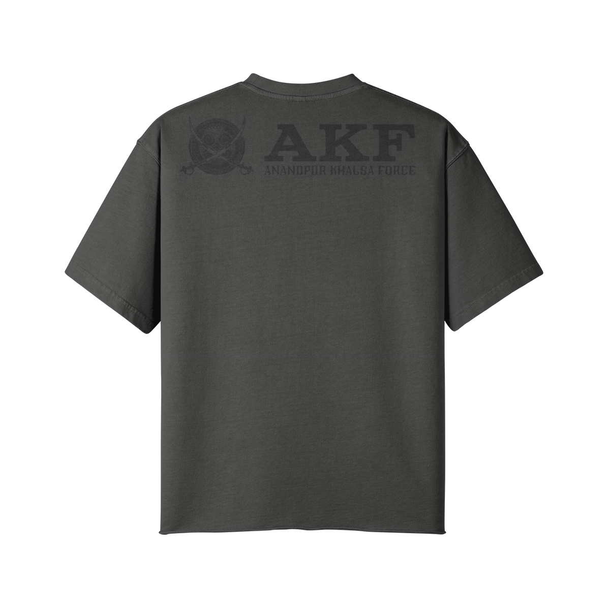 AKF 260 GSM Faded Drop Shoulders T Shirt