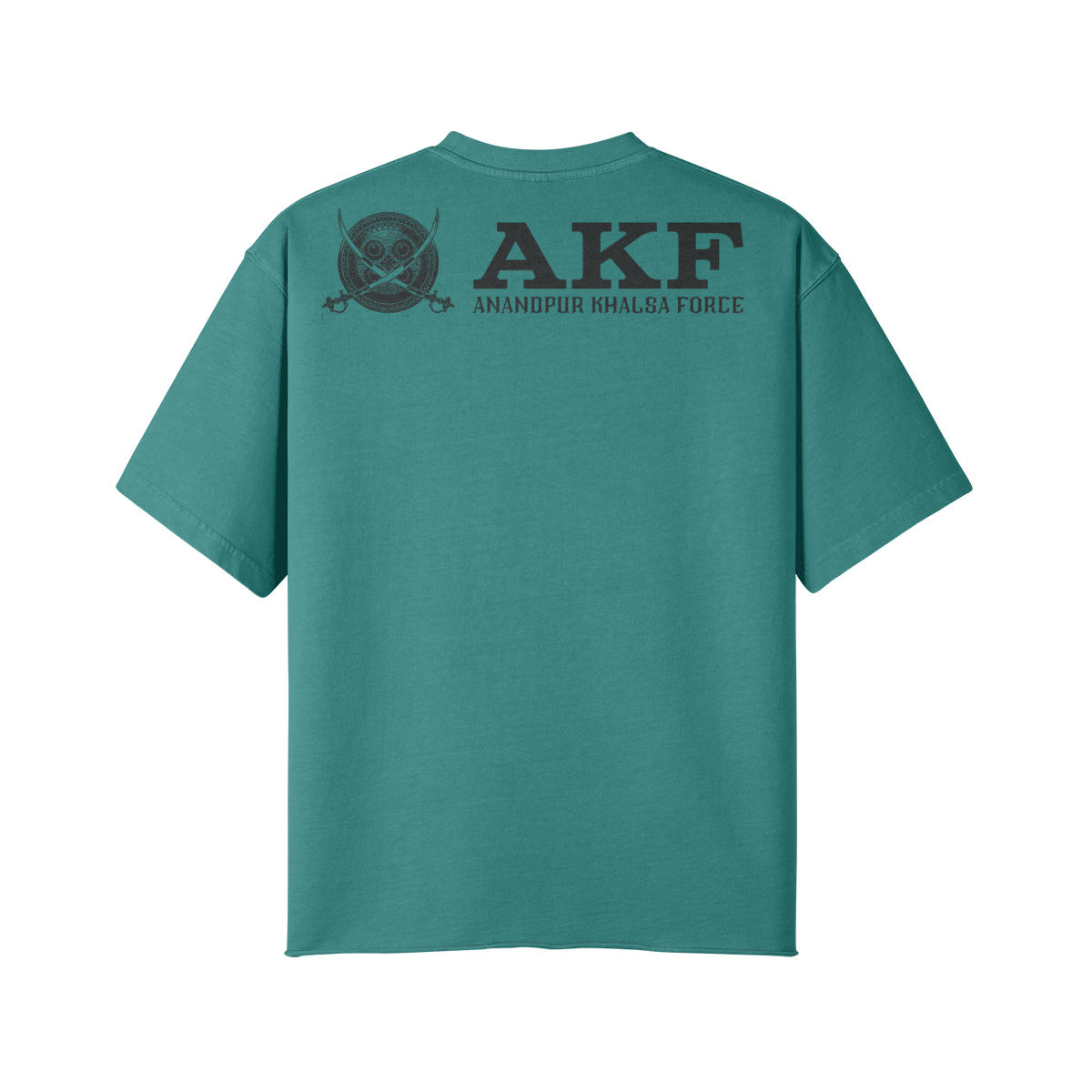 AKF 260 GSM Faded Drop Shoulders T Shirt