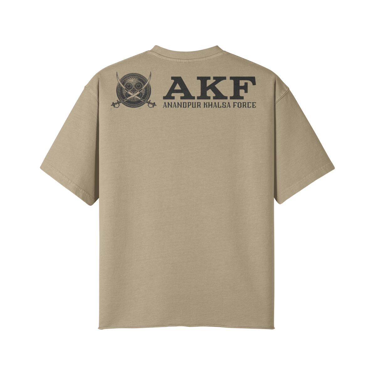 AKF 260 GSM Faded Drop Shoulders T Shirt