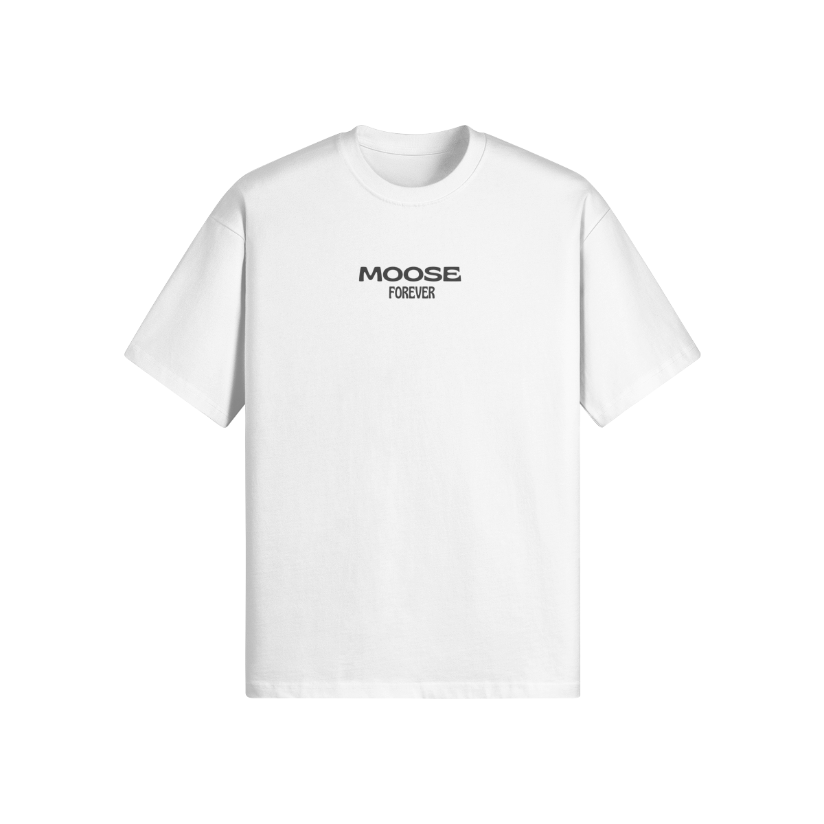 Moose Forever 305 GSM Oversized T Shirt