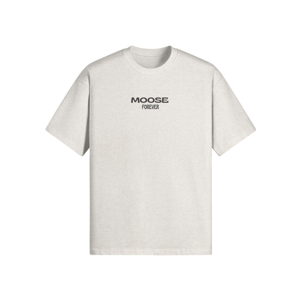 Moose Forever 305 GSM Oversized T Shirt