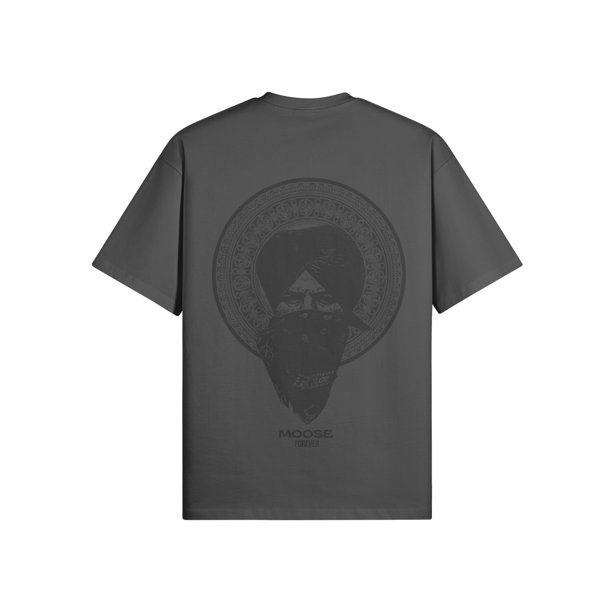 Moose Forever 305 GSM Oversized T Shirt