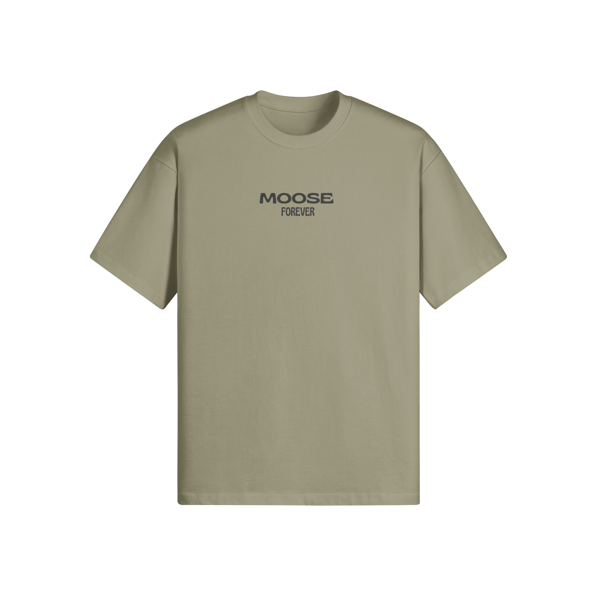 Moose Forever 305 GSM Oversized T Shirt