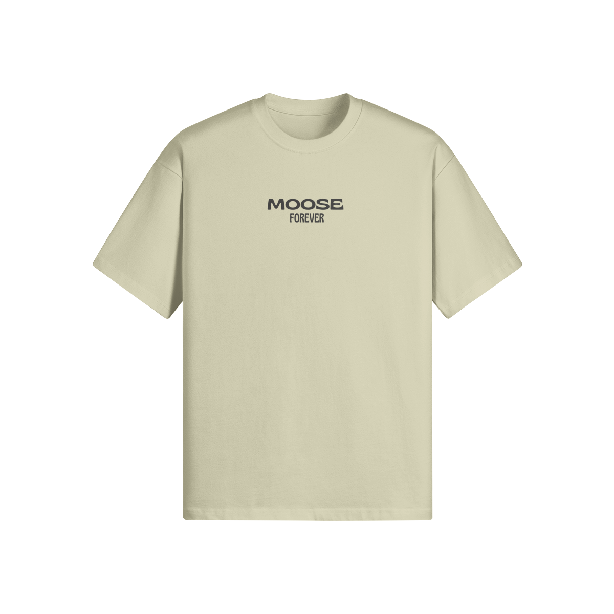 Moose Forever 305 GSM Oversized T Shirt