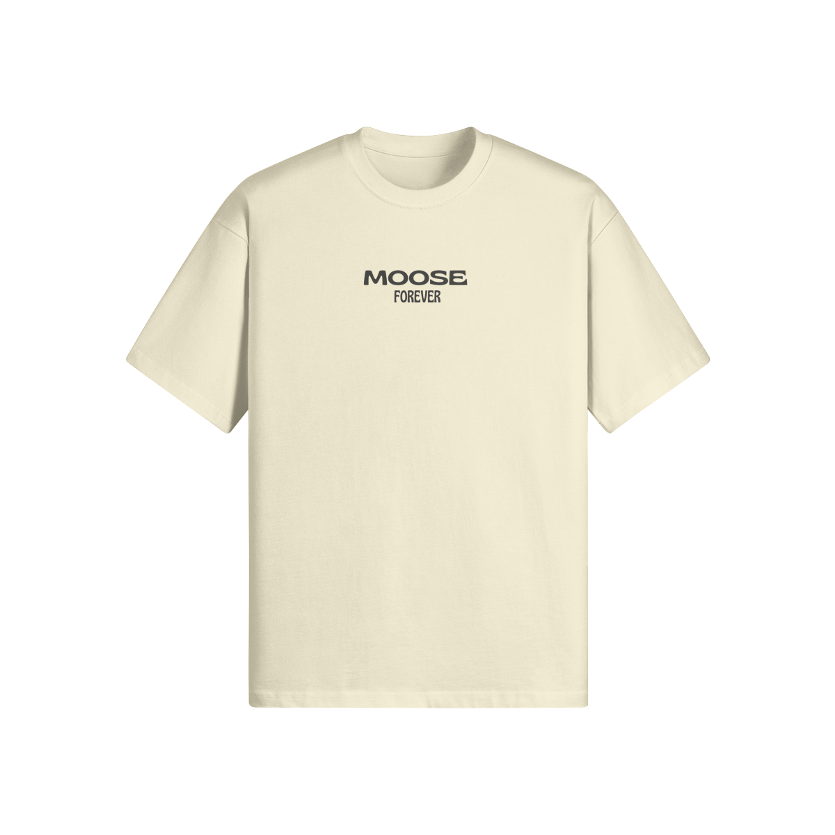 Moose Forever 305 GSM Oversized T Shirt