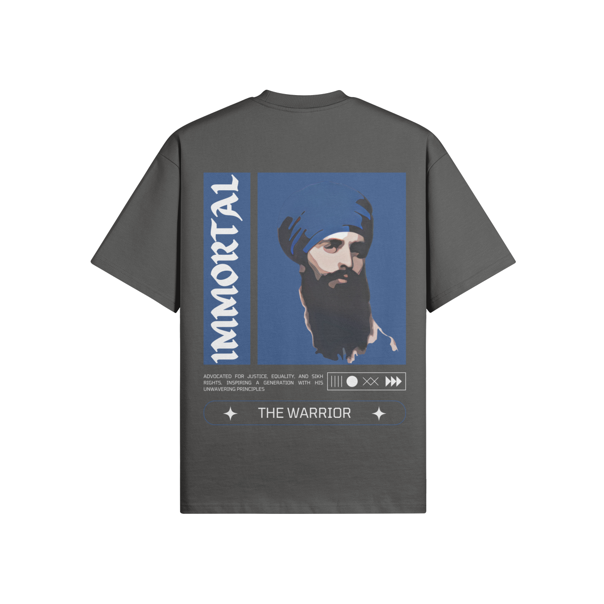 Immortal 425 GSM Oversized T Shirt