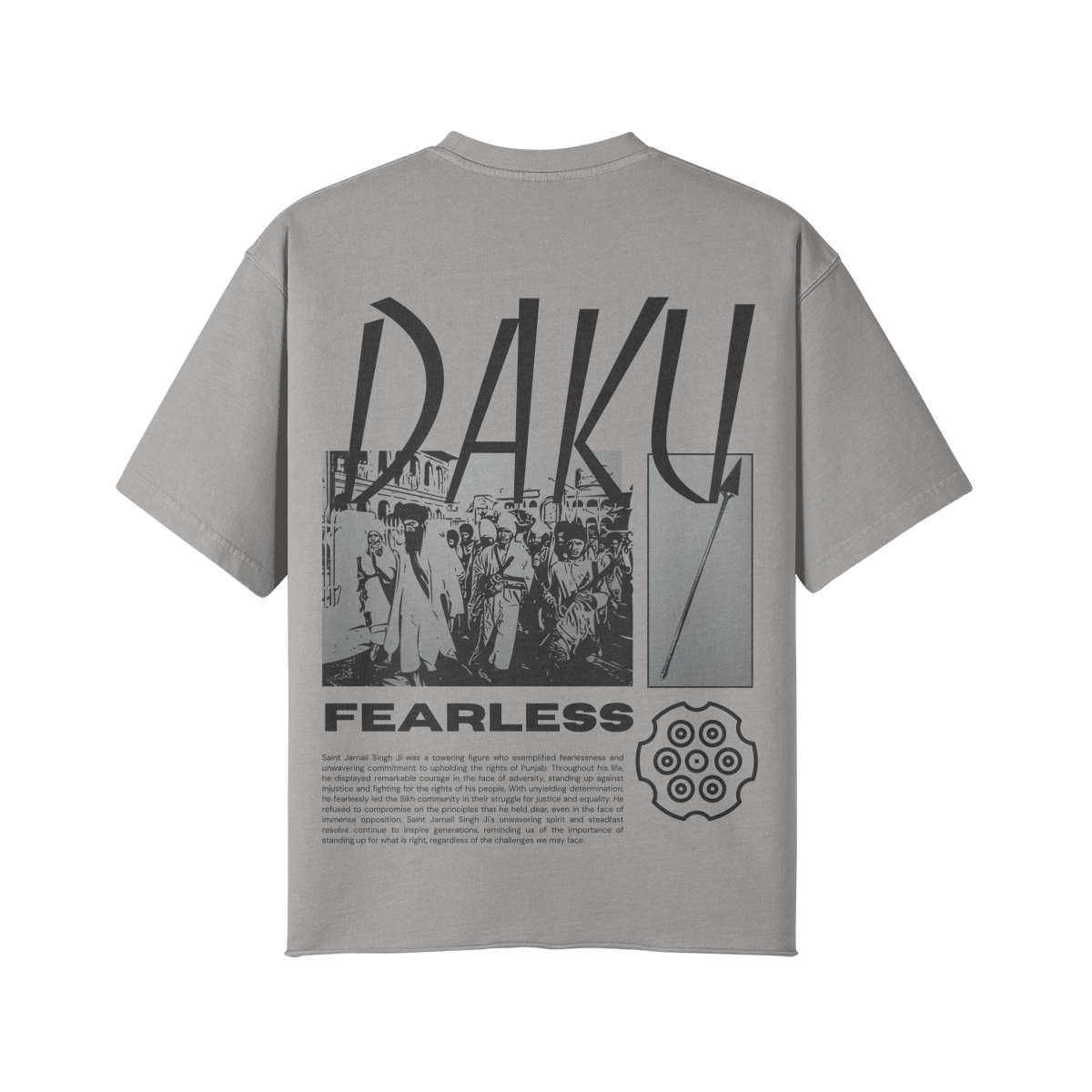 Daku 260 GSM Drop Shoulders T Shirt