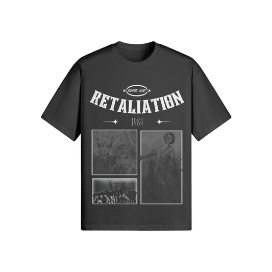 Retaliation 305 GSM Oversized T Shirt