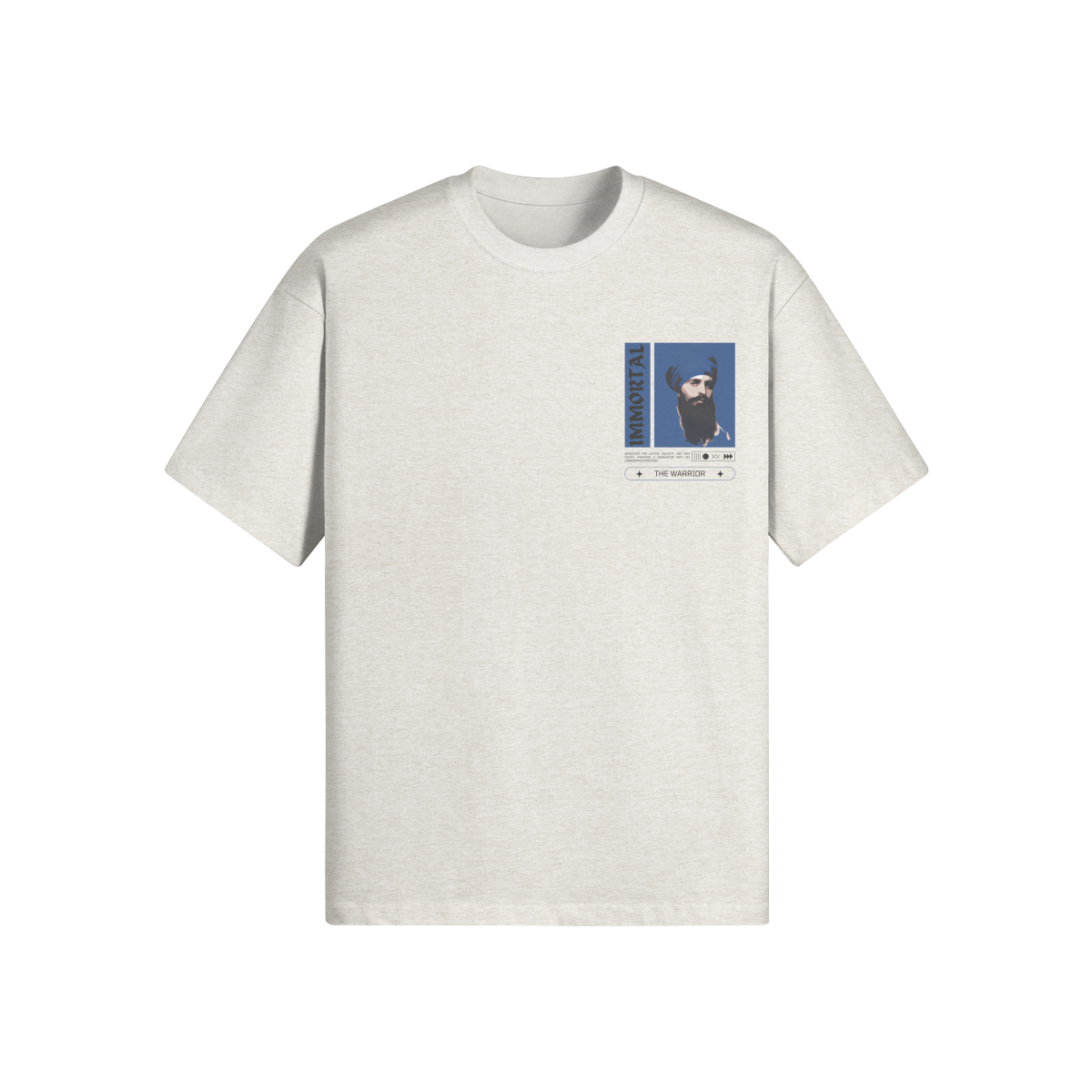 Immortal 305 GSM Oversized T Shirt