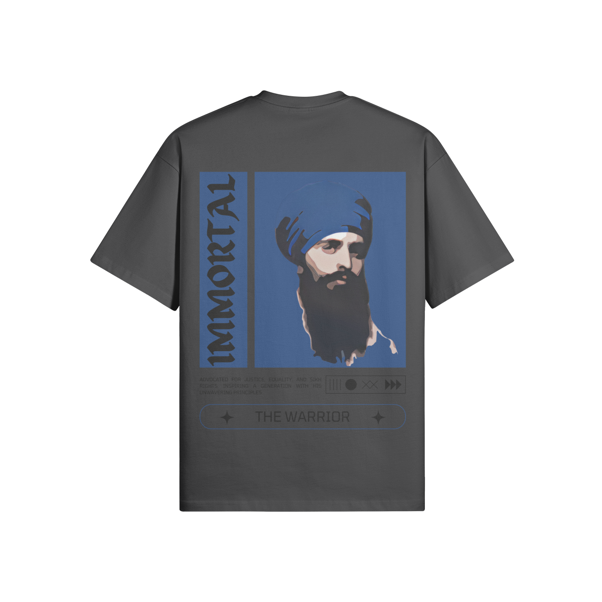 Immortal 305 GSM Oversized T Shirt