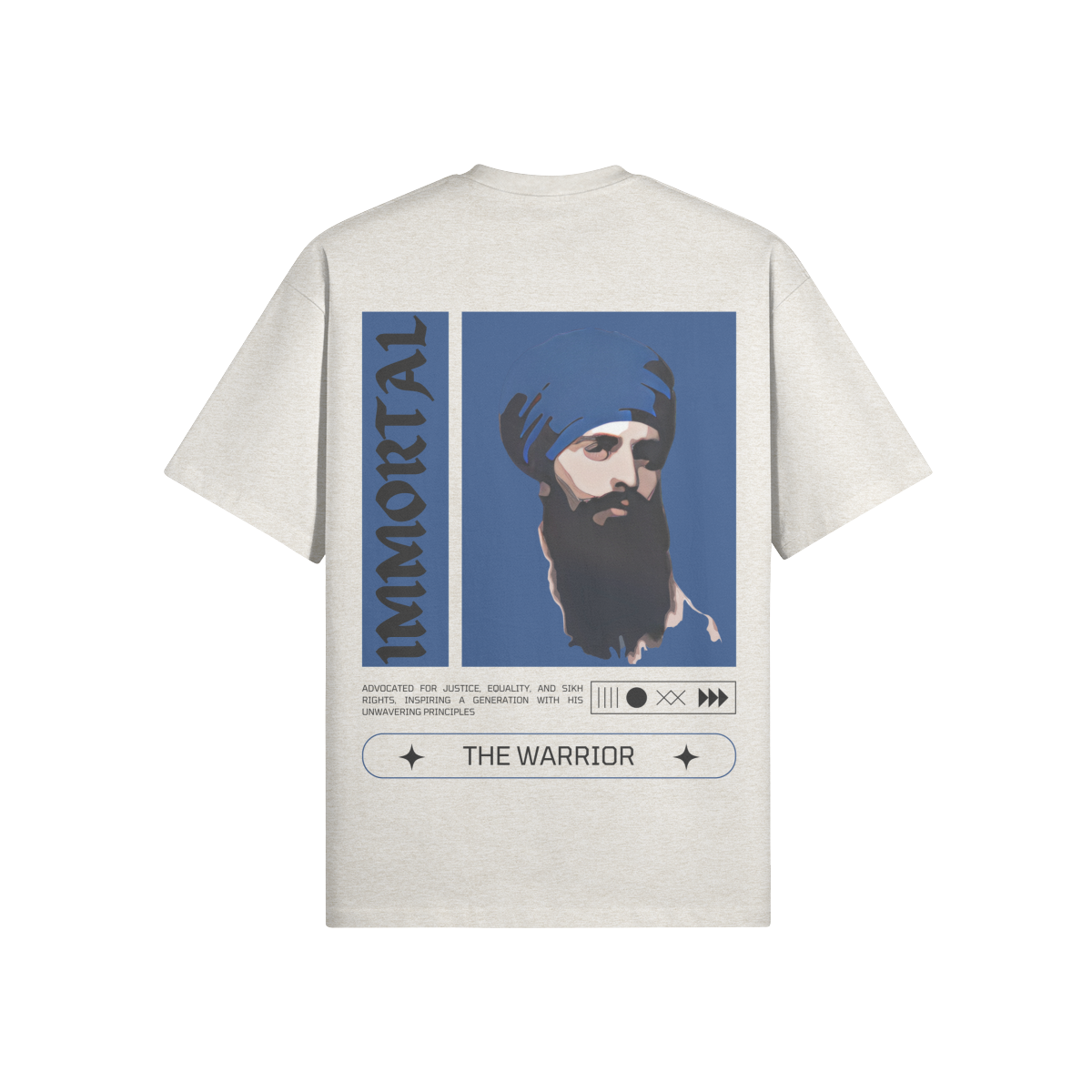 Immortal 305 GSM Oversized T Shirt