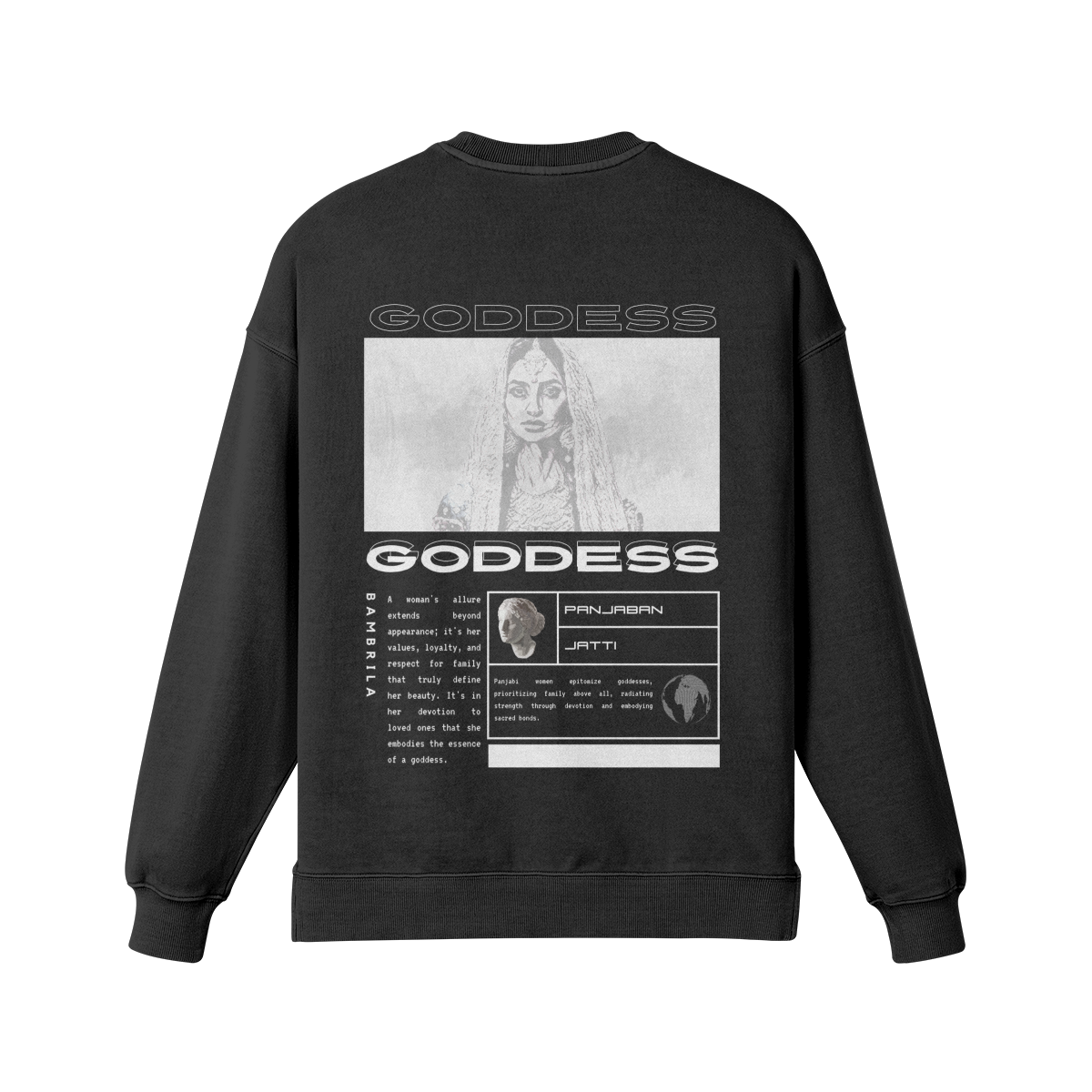 Goddess 380 GSM Heavyweight Sweatshirt