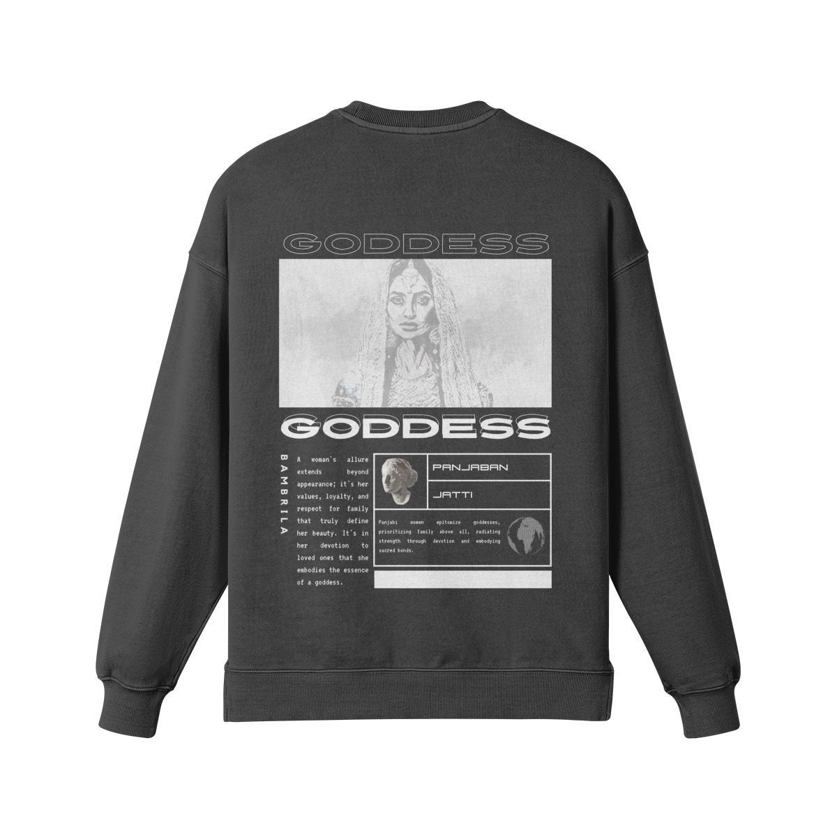 Goddess 380 GSM Heavyweight Sweatshirt