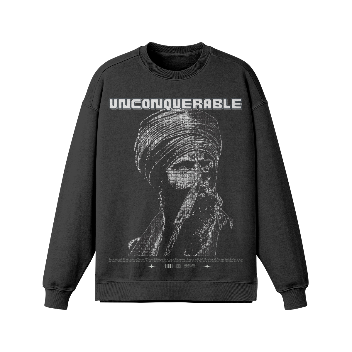 Unconquerable 380 GSM Heavyweight Oversized Sweatshirt