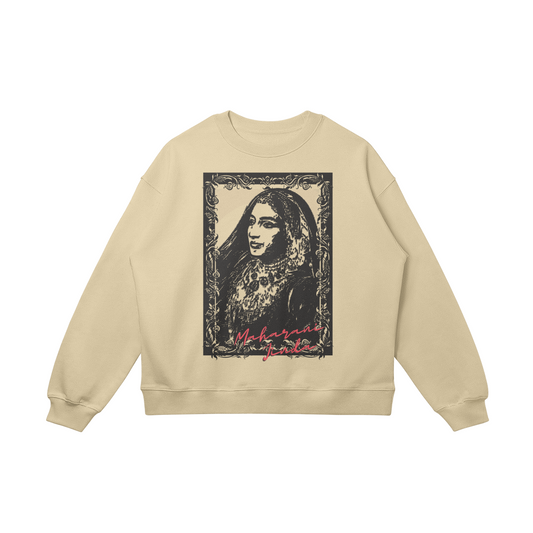 Maharani Jinda 370 GSM Sweat-shirt surdimensionné épais