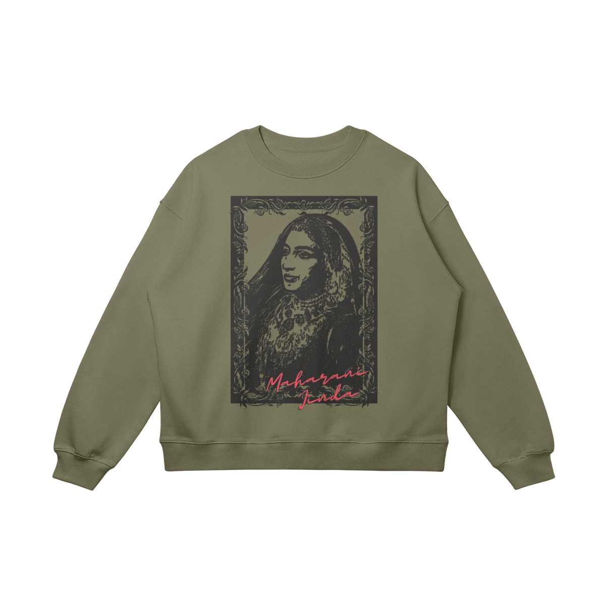 Maharani Jinda 370 GSM Heavyweight Oversized Sweatshirt