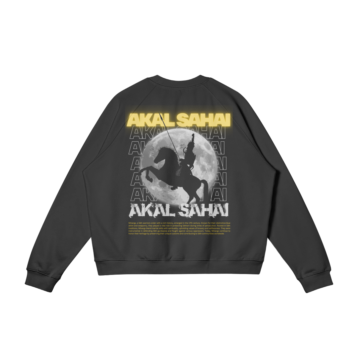 AKAL SAHAI 380 GSM HEAVYWEIGHT SWEATSHIRT