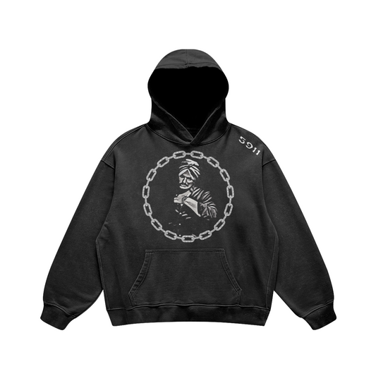 5911 440GSM Super Heavyweight Retro Hoodie