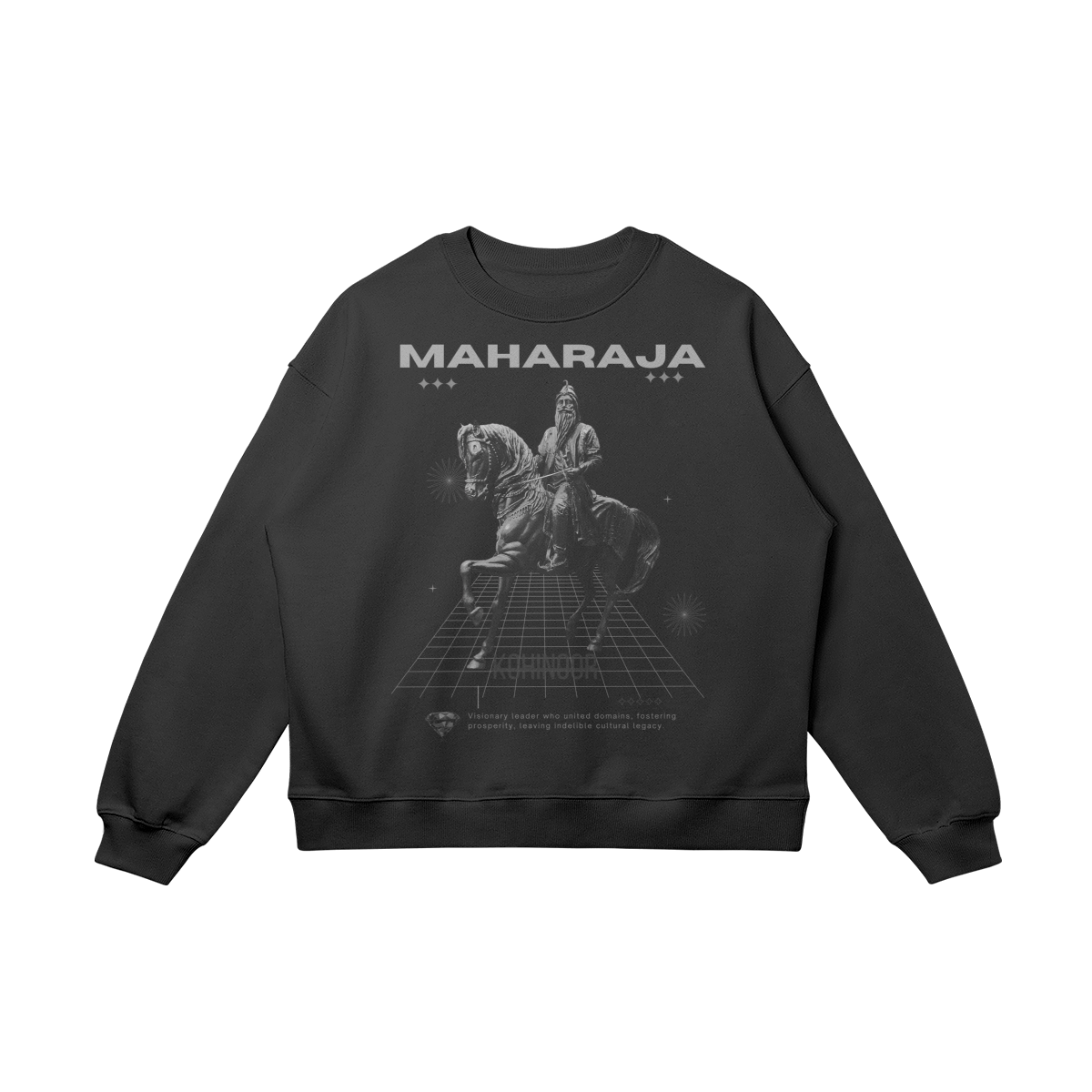 Maharaja 370GSM Heavyweight Oversized Sweatshirt