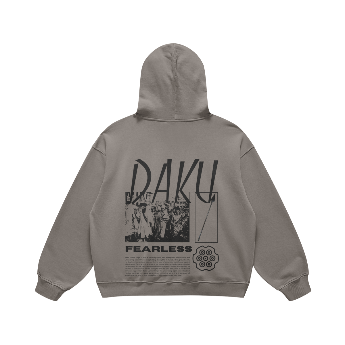 DAKU 440GSM Super Heavyweight Retro Hoodie