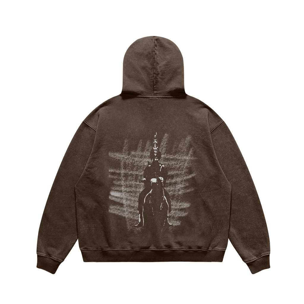 Valor 440 GSM Super Heavyweight Oversized Faded Hoodie