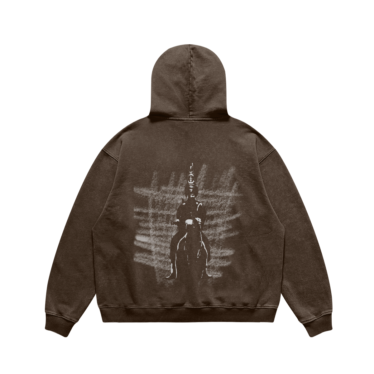 Valor 440 GSM Super Heavyweight Oversized Faded Hoodie