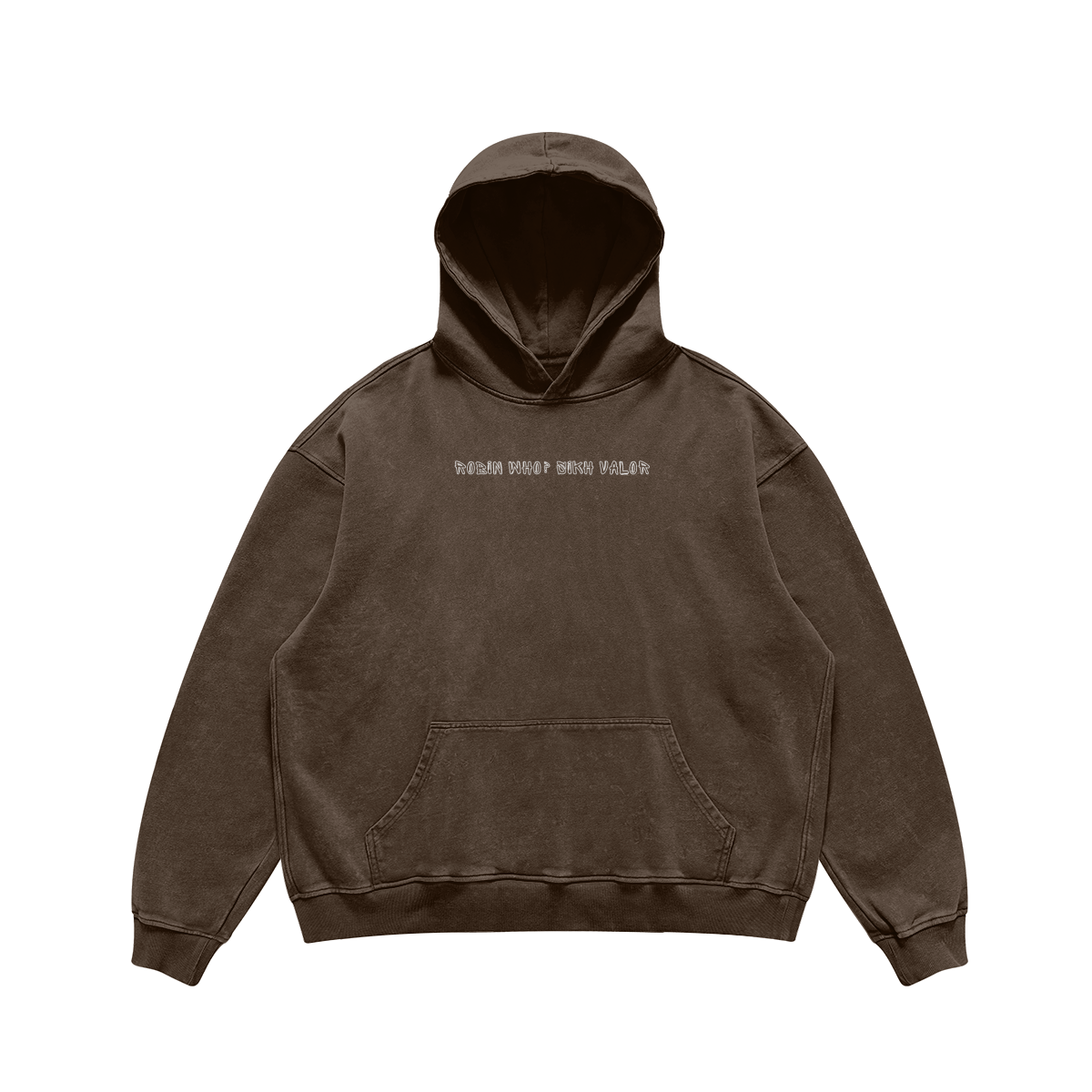 Valor 440 GSM Super Heavyweight Oversized Faded Hoodie