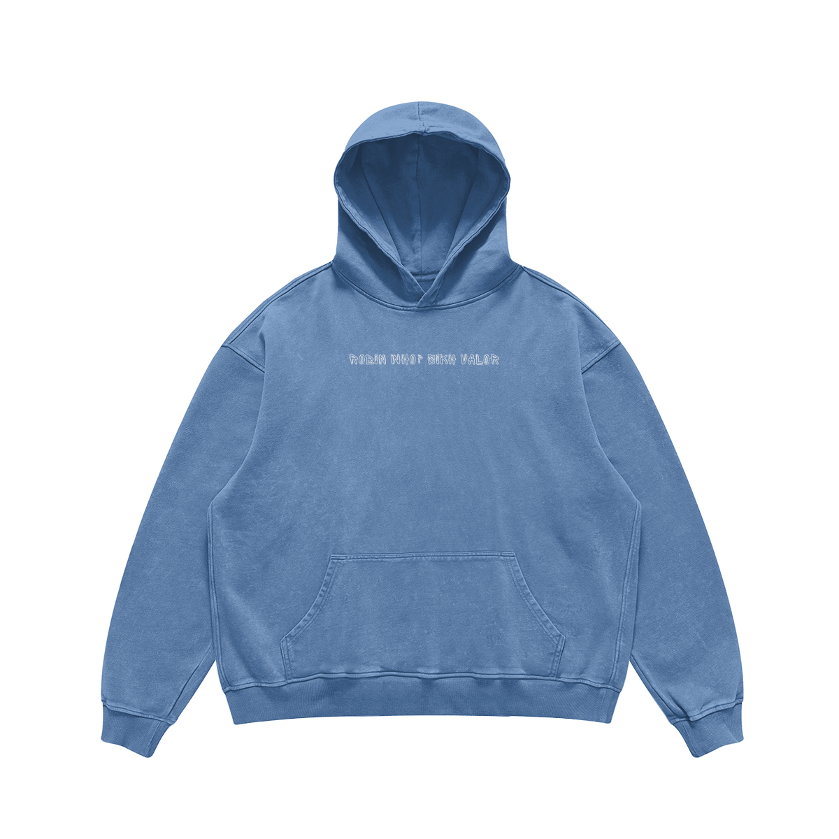 Valor 440 GSM Super Heavyweight Oversized Faded Hoodie