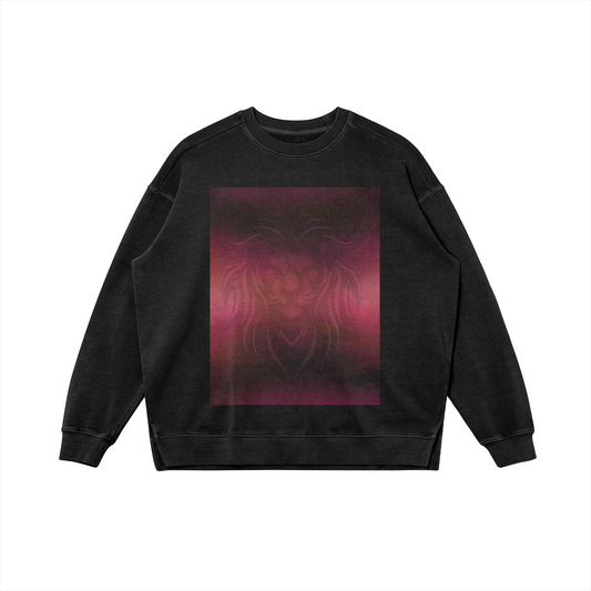 Relon 380 GSM Heavyweight Retro Oversized Sweatshirt