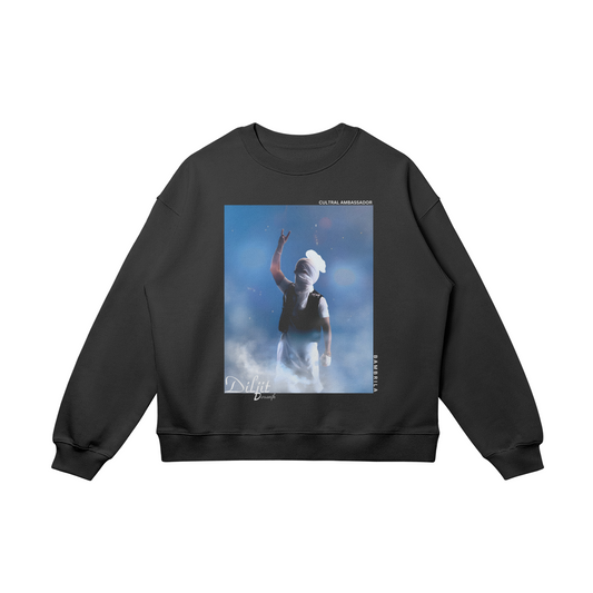 Sweat-shirt surdimensionné épais Diljit 370GSM