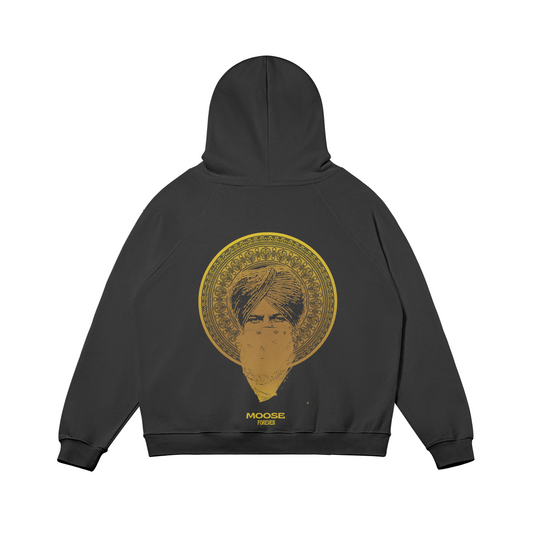 MOOSE FOREVER GOLD 380GSM Sweat à capuche épais doublé en polaire