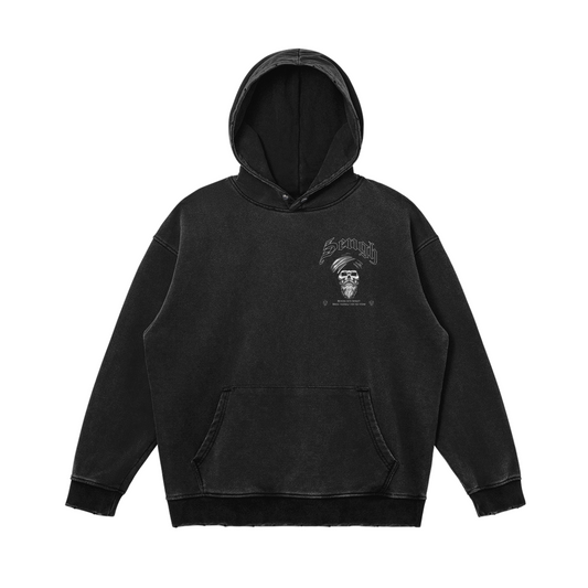 SENGH 380GSM Snow Wash Hoodie