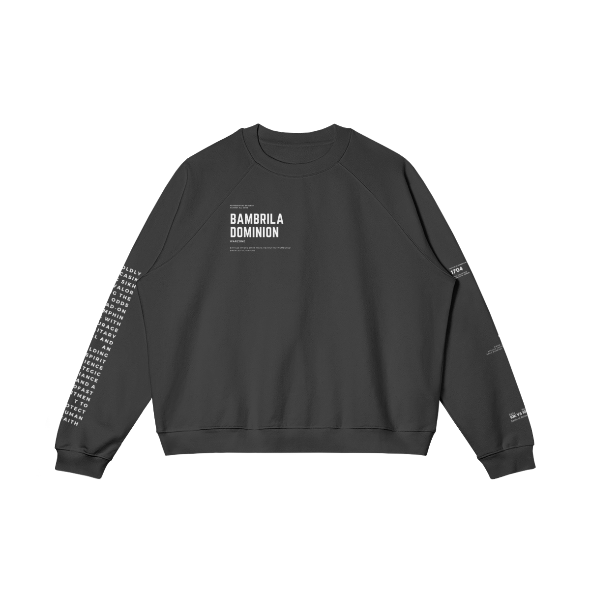 Sweat-shirt épais DOMINION 380GSM