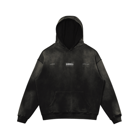 Representation is Important 400GSM Smoke black Hoodie