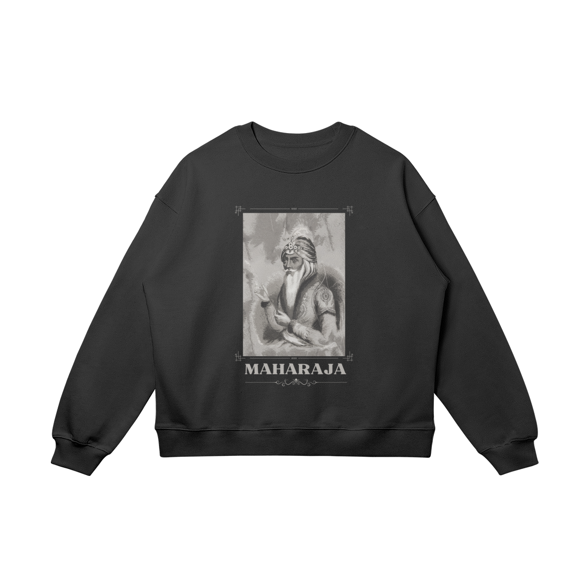 Maharaja 370GSM Sweat-shirt surdimensionné épais