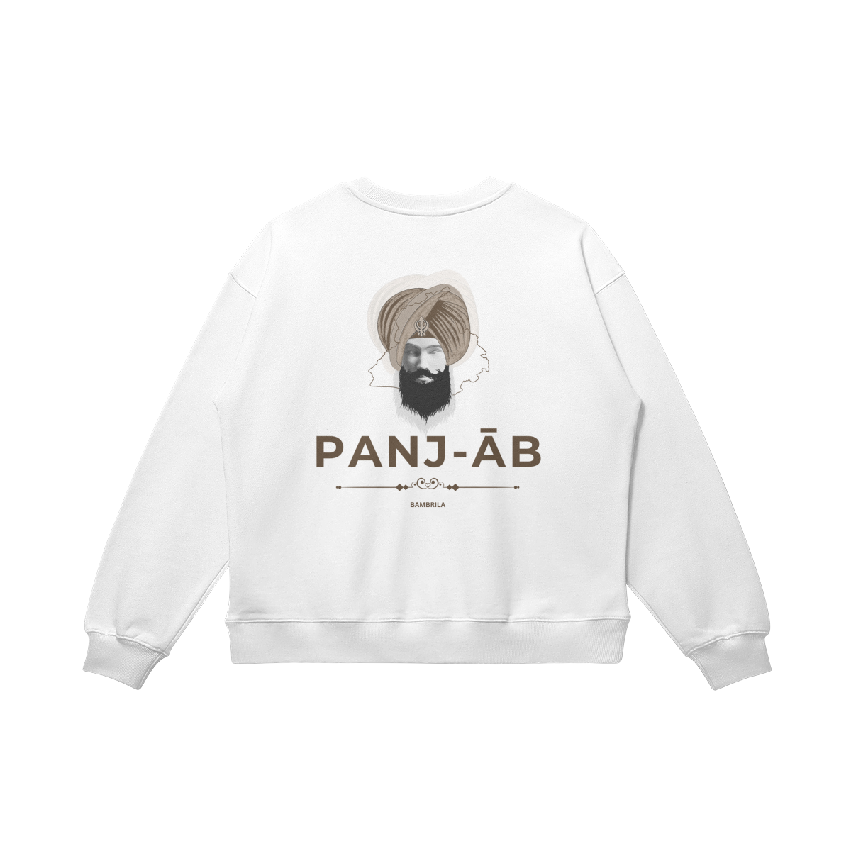 Panj-āb 370GSM Oversized Heavyweight Sweatshirt