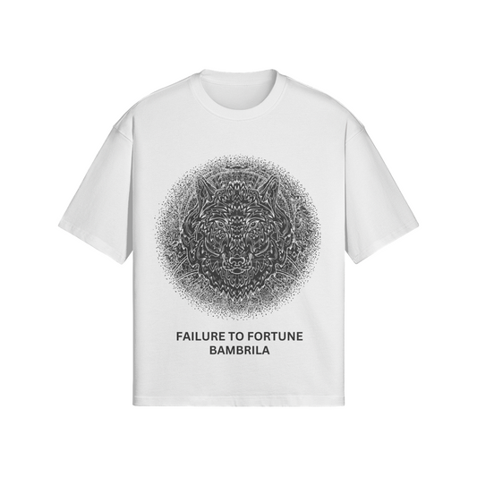 FAILURE TO FORTUNE 280GSM Drop Shoulders T Shirt